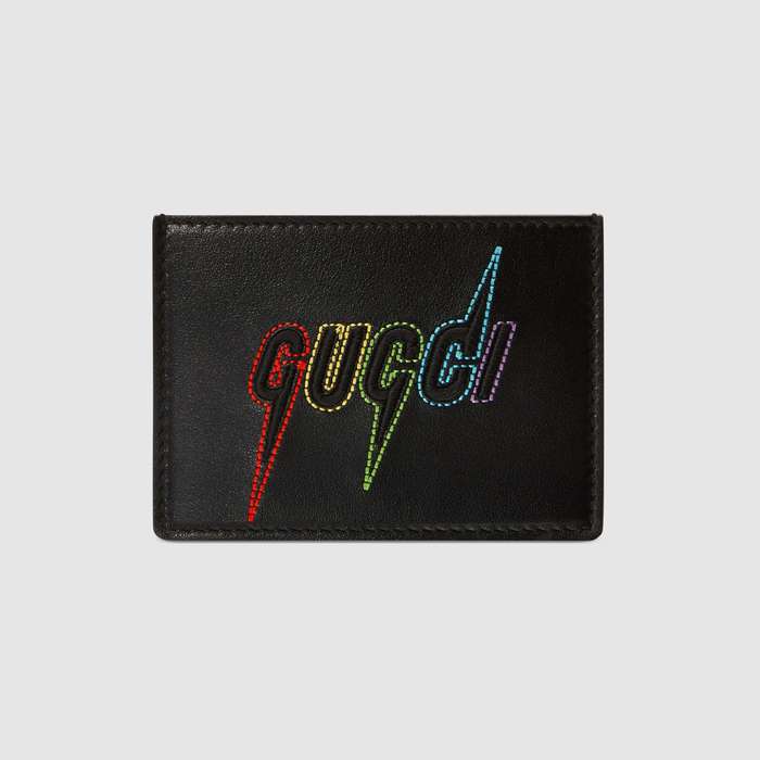 유럽직배송 구찌 GUCCI Card case with Gucci Blade embroidery 609822DTDTN1058