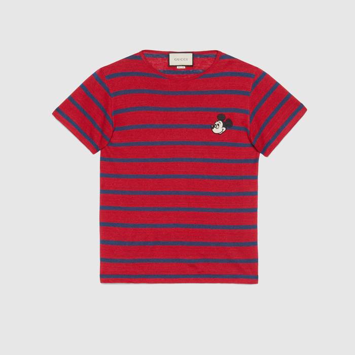 유럽직배송 구찌 GUCCI Disney x Gucci linen T-shirt 598971XJB036065