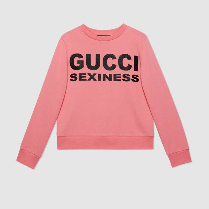 유럽직배송 구찌 GUCCI Gucci - Women&#039;s Gucci Sexiness print sweatshirt 623450XJCLC5736