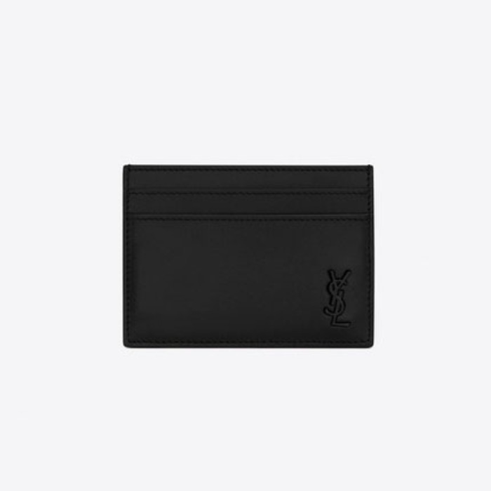 유럽직배송 입생로랑 SAINT LAURENT TINY MONOGRAM card case in matte leather 6076031JB0U1000