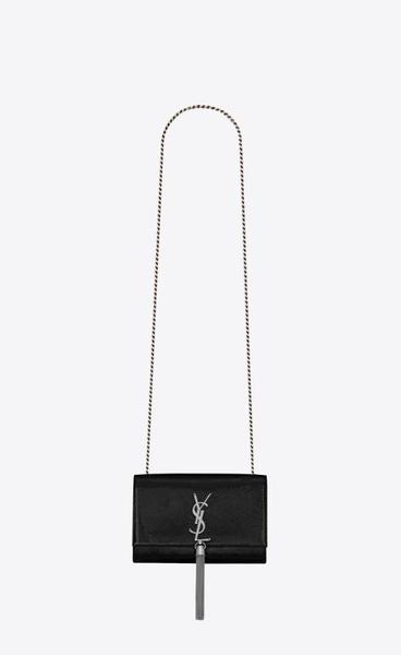 유럽직배송 입생로랑 케이트 숄더백 SAINT LAURENT kate tassel small chain bag in chevron patent leather 474366AAAWI1000