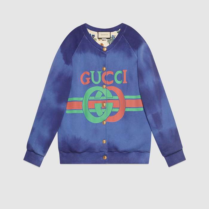 유럽직배송 구찌 GUCCI Cotton sweatshirt with Gucci logo 566161XJAV94804