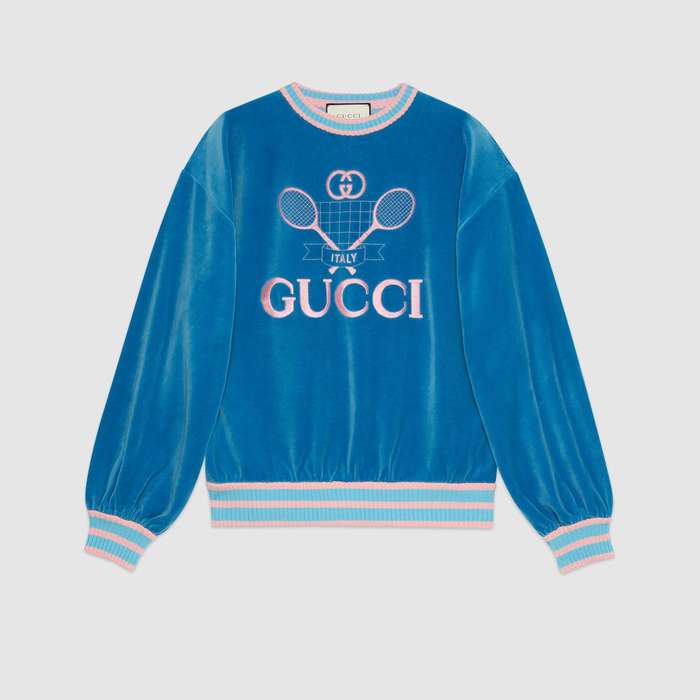 유럽직배송 구찌 GUCCI Sweatshirt with Gucci Tennis 581085XJBIO4318