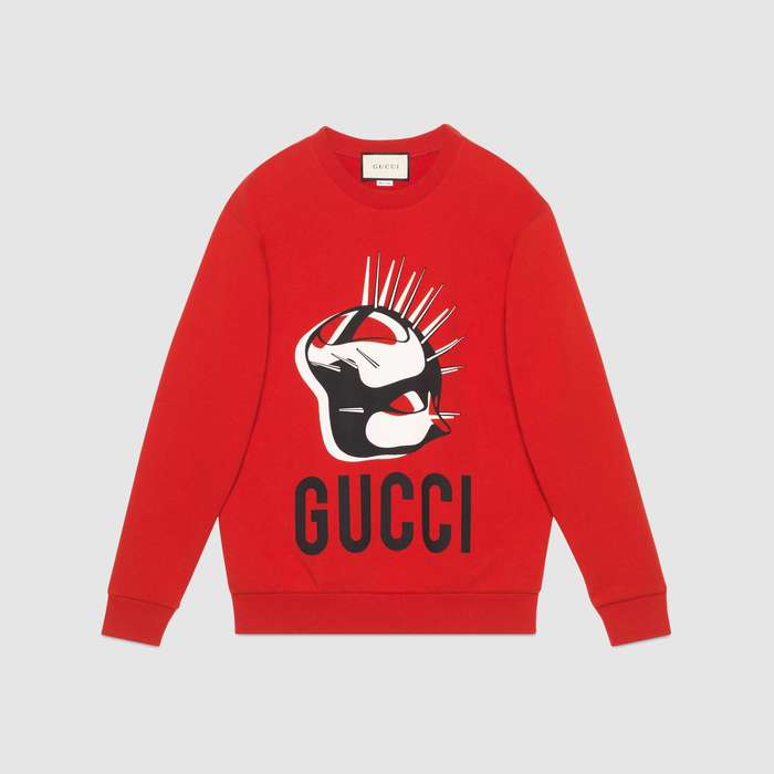 유럽직배송 구찌 GUCCI Online Exclusive Gucci Manifesto oversize sweatshirt 469250XJBUG6057