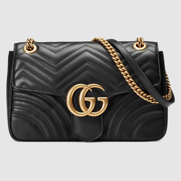 유럽직배송 구찌 GUCCI Gucci GG Marmont medium matelassé shoulder bag 443496DTDIT1000