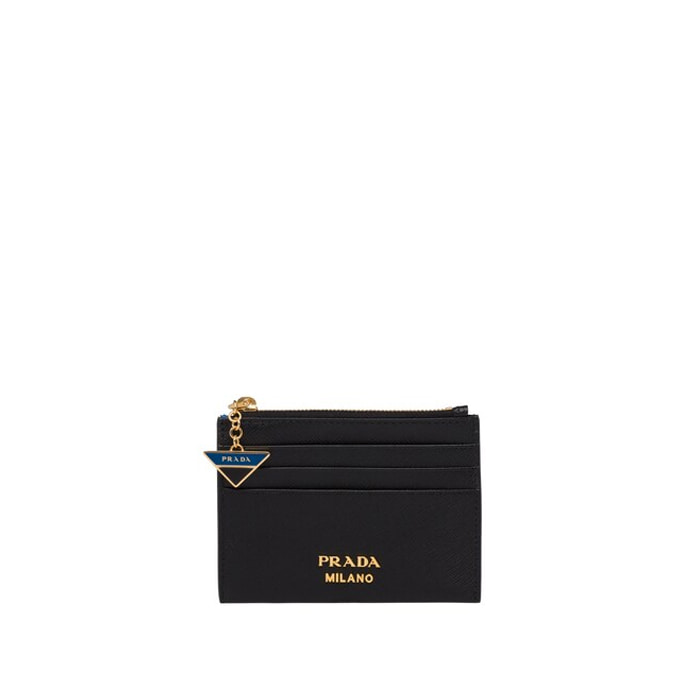 유럽직배송 프라다 사피아노 카드홀더 PRADA Saffiano leather card holder 1MC026_2CGD_F0XWB