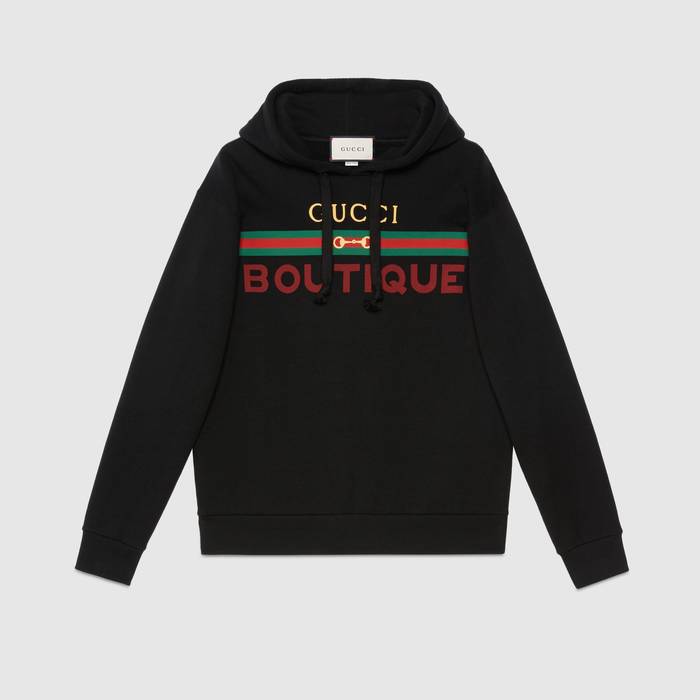 유럽직배송 구찌 GUCCI Gucci - Men&#039;s Gucci Boutique print sweatshirt 623244XJCKX1082
