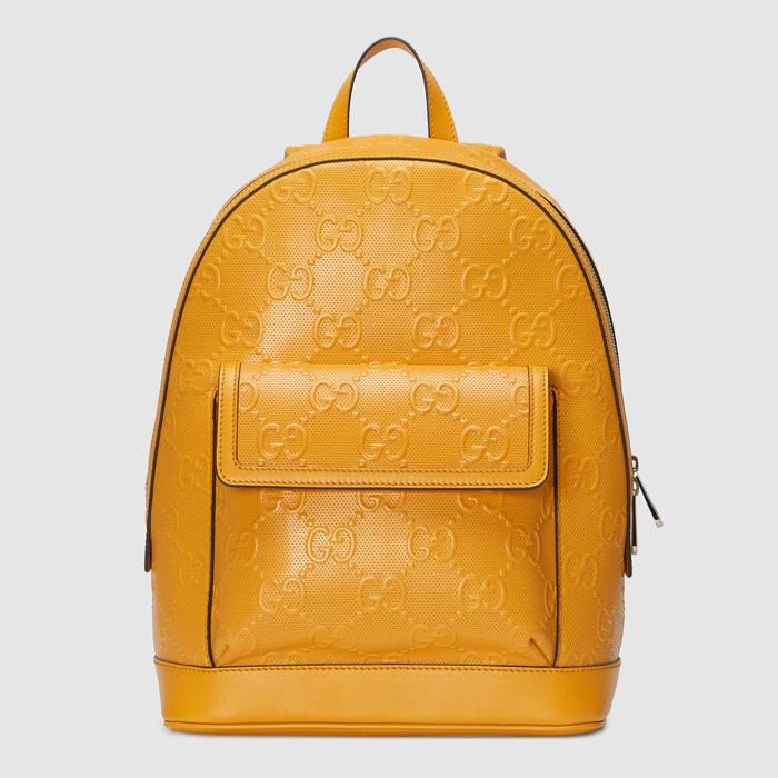 유럽직배송 구찌 GUCCI Gucci GG embossed backpack 6585791W3BN7673