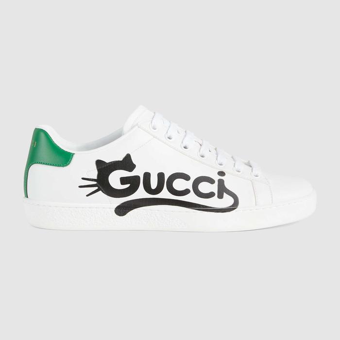 유럽직배송 구찌 GUCCI Gucci - Women&#039;s Ace sneaker with Gucci kitten 6599122SH509163