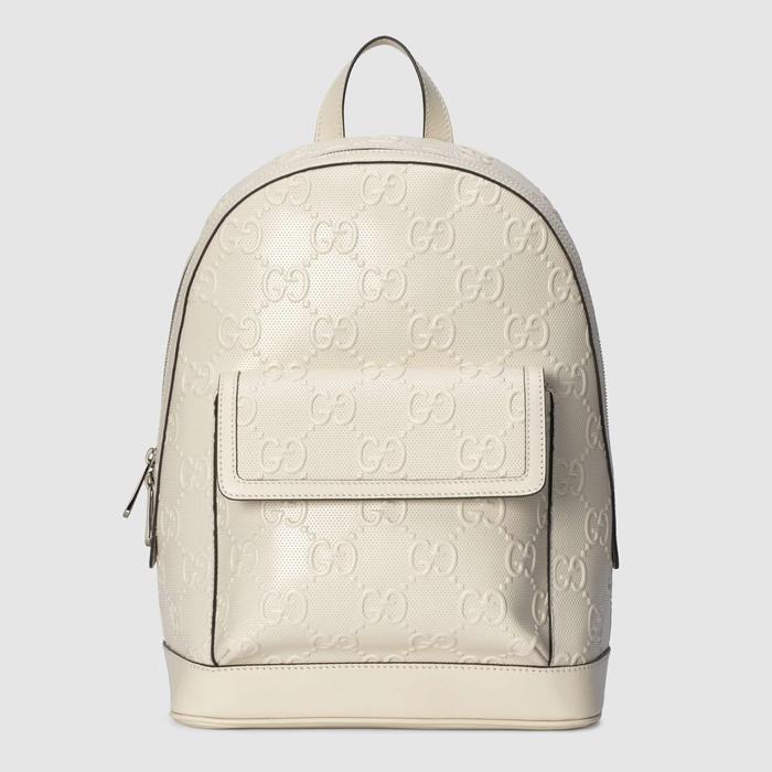 유럽직배송 구찌 GUCCI Gucci GG embossed backpack 6585791W3BN9099