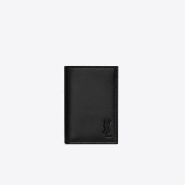 유럽직배송 입생로랑 카드지갑 SAINT LAURENT tiny monogram credit card wallet in matte leather 6687361JB0U1000