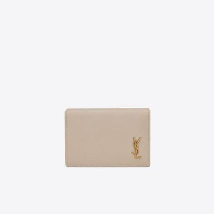 유럽직배송 입생로랑 SAINT LAURENT tiny monogram origami tiny wallet in grained leather 63742015B0W9917