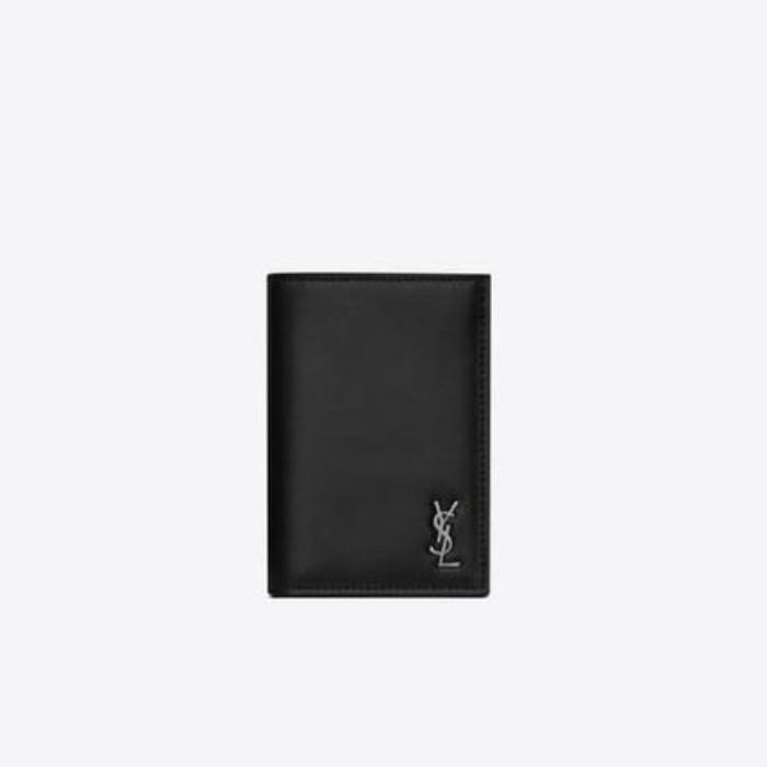 유럽직배송 입생로랑 카드지갑 SAINT LAURENT tiny monogram credit card wallet in matte leather 6687361JB0E1000