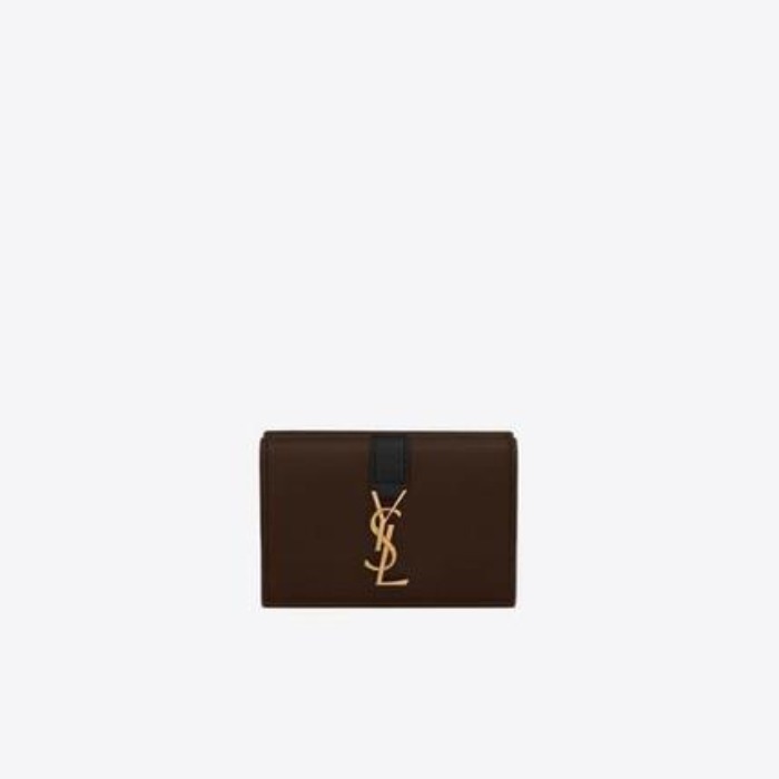유럽직배송 입생로랑 SAINT LAURENT ysl line origami tiny wallet in leather 669959DXS2W2072