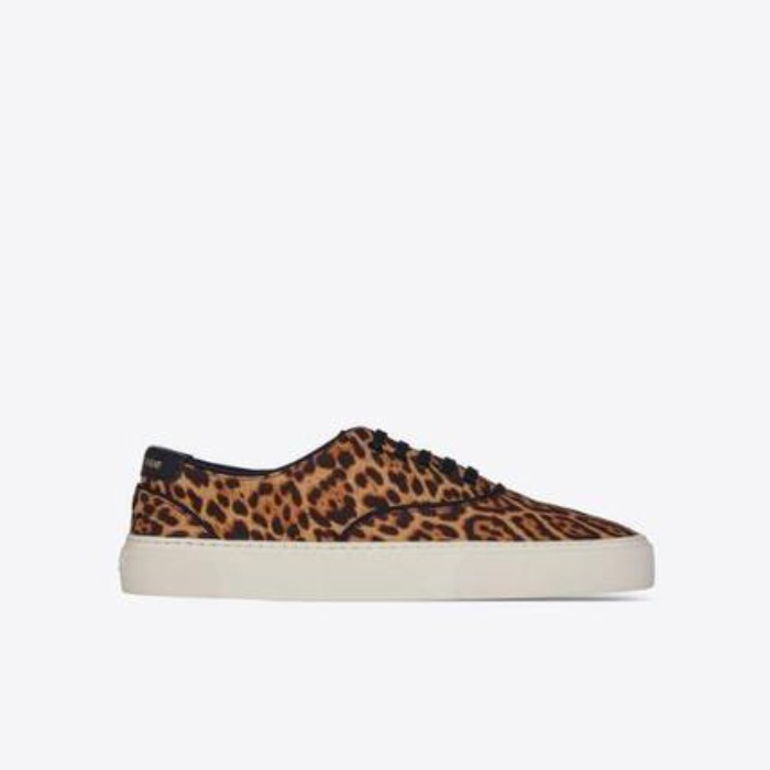 유럽직배송 입생로랑 SAINT LAURENT venice sneakers in leopard-print canvas 6034962RR202038