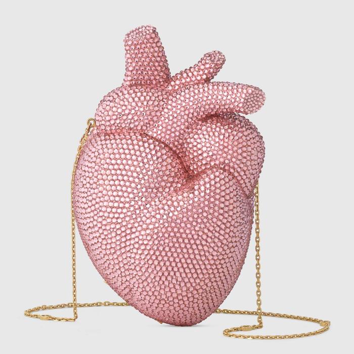 유럽직배송 구찌 GUCCI Gucci Broadway heart-shaped shoulder bag 683522IAASG8080