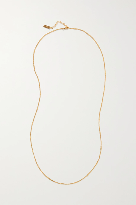 유럽직배송 생로랑 SAINT LAURENT Gold-tone necklace 29419655932115054