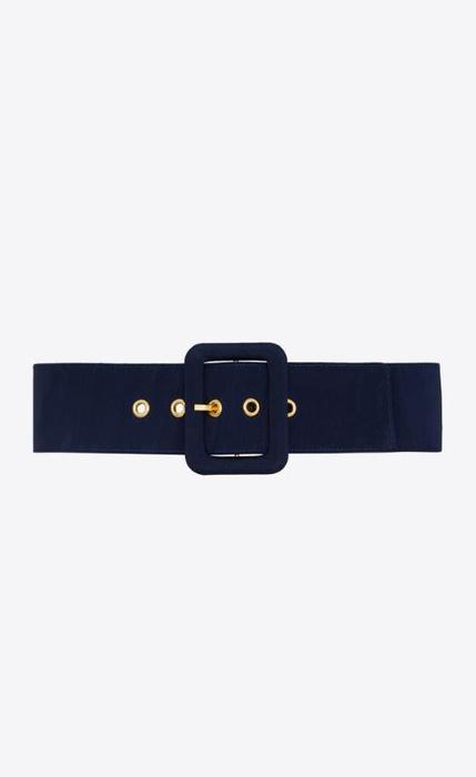 유럽직배송 입생로랑 여성벨트 SAINT LAURENT corset belt with covered buckle in moire 697150FAAGY4154