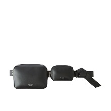 유럽직배송 아크네 스튜디오 마이크로 레더 벨트백 블랙 ACNE STUDIOS LEATHER BELT BAG FN-WN-BAGS000036