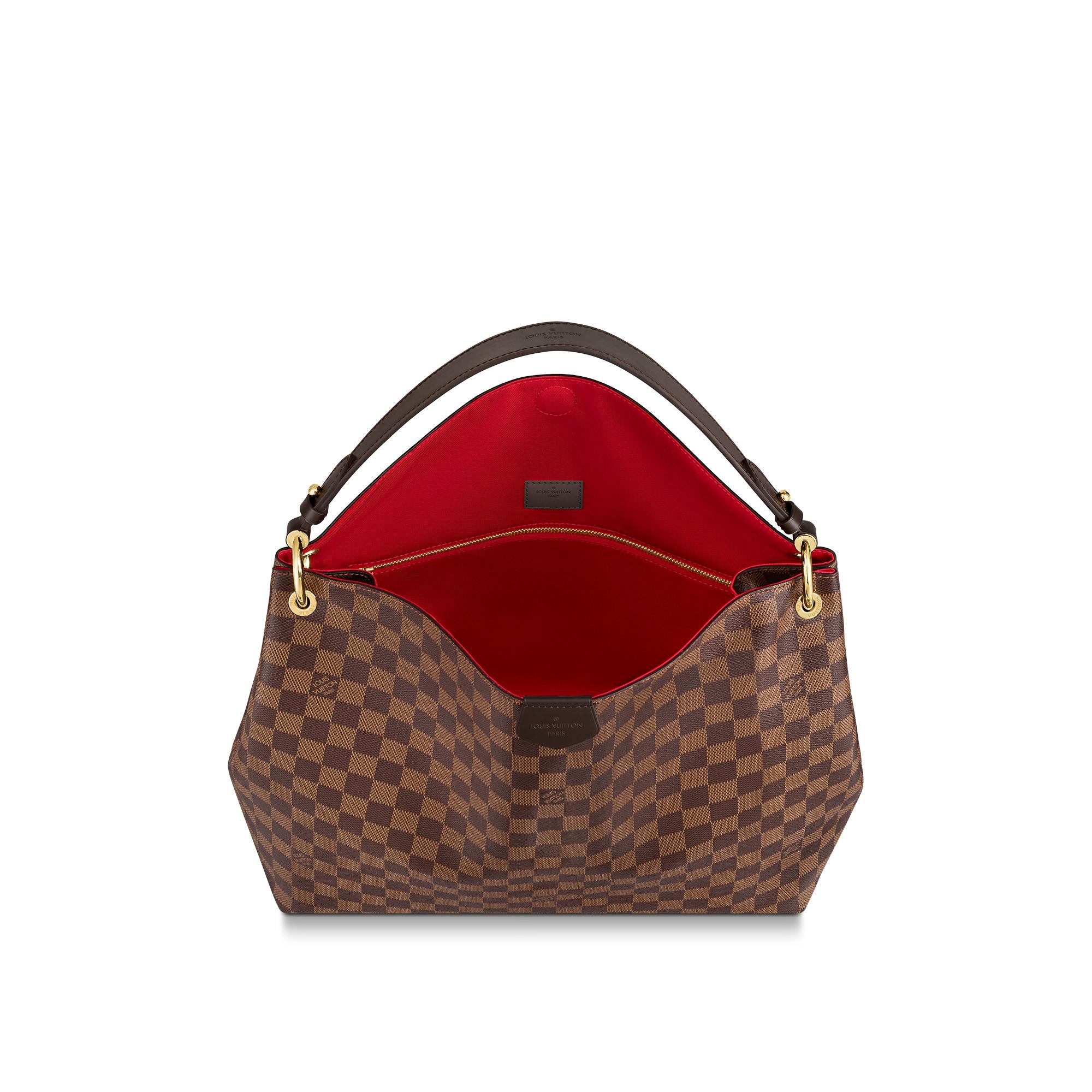 Velvet bag Louis Vuitton Red in Velvet - 22213732