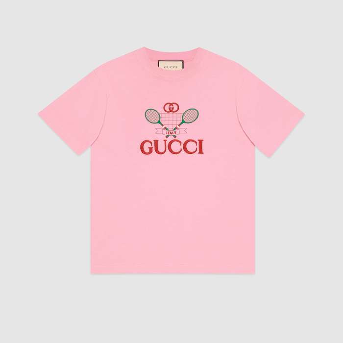 유럽직배송 구찌 GUCCI T-shirt with Gucci Tennis 580762XJBHP5904