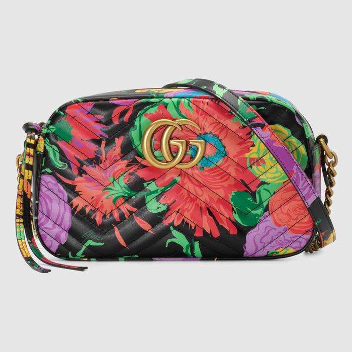 유럽직배송 구찌 GUCCI Gucci Online Exclusive Ken Scott print GG Marmont small shoulder bag 447632UAIGE1058
