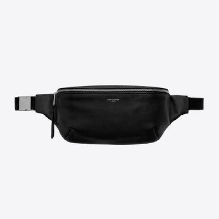 유럽직배송 입생로랑 클래식 벨트백 SAINT LAURENT classic belt bag in soft black leather 5056711ELLE1000