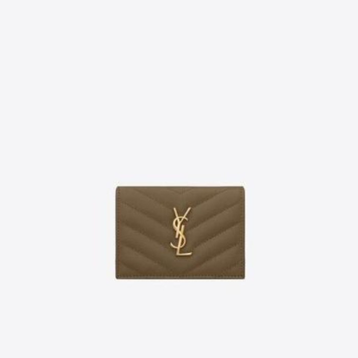 유럽직배송 입생로랑 SAINT LAURENT monogram card case in grain de poudre embossed leather 530841BOWA13344