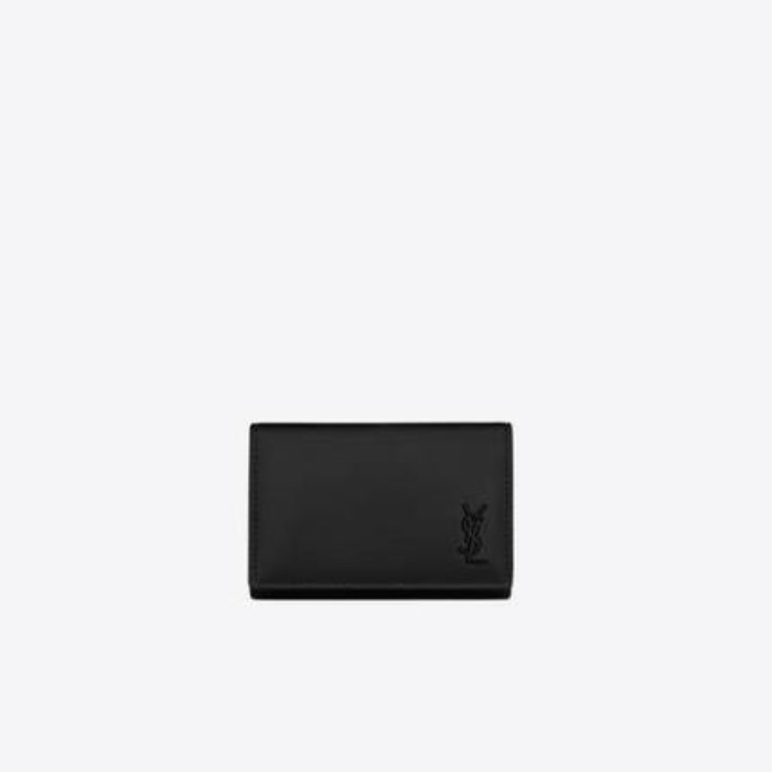 유럽직배송 입생로랑 SAINT LAURENT tiny monogram keycase in smooth matte leather 6542271JB0U1000