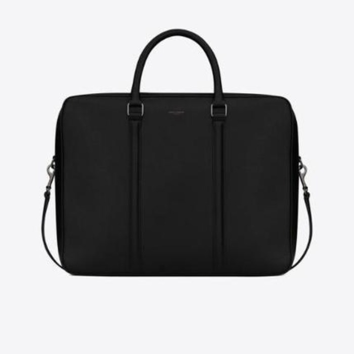 유럽직배송 입생로랑 SAINT LAURENT business briefcase in coated rind-embossed leather 647181H3Z0E1000
