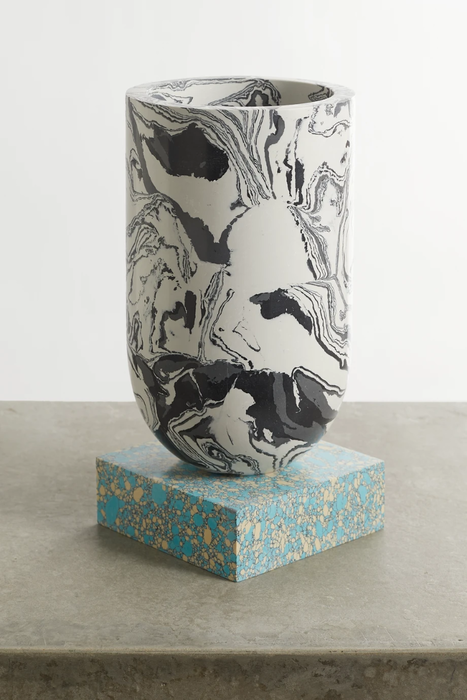 유럽직배송 톰딕슨 TOM DIXON Swirl medium recycled marble vase 13452677152785327