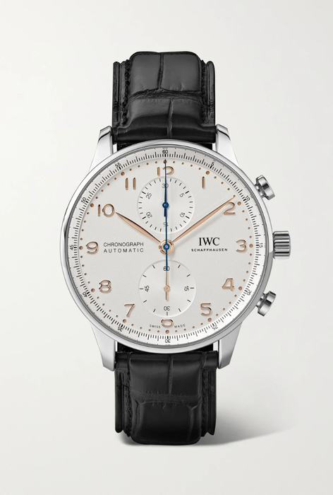 유럽직배송 IWC SCHAFFHAUSEN Portugieser Automatic Chronograph 41mm stainless steel watch 19971654707222549