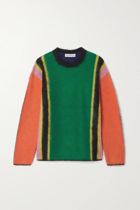 유럽직배송 ZANKOV Dale oversized striped knitted sweater 18706561955325942