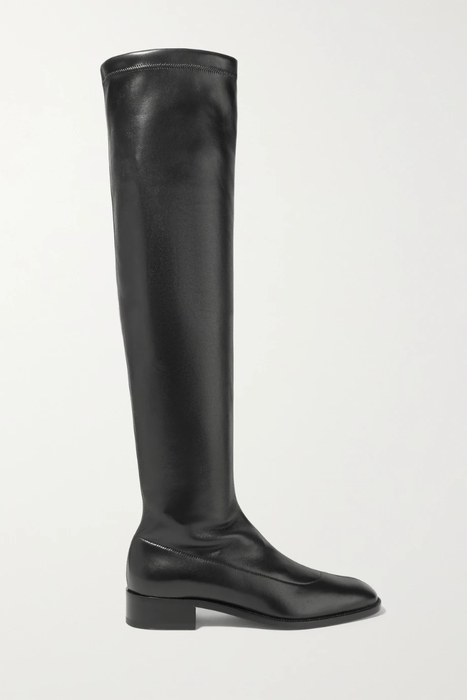 유럽직배송 크리스찬루부탱 롱부츠 CHRISTIAN LOUBOUTIN Theophila 30 stretch-leather over-the-knee boots 1890828706280513