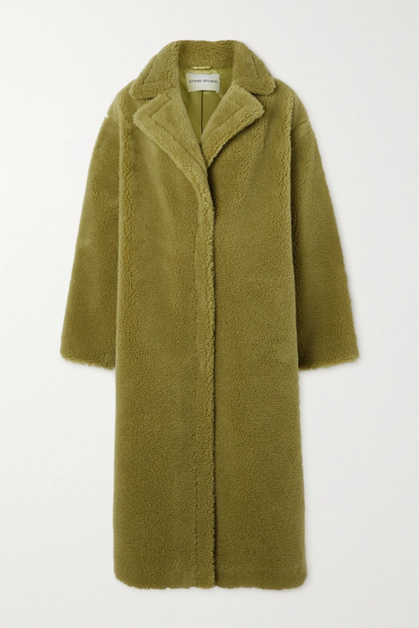 유럽직배송 스탠드스튜디오 코트 STAND STUDIO Maria oversized faux shearling coat 22250442026145073