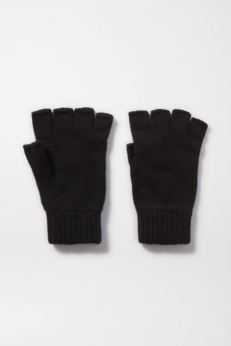 유럽직배송 JOHNSTONS OF ELGIN + NET SUSTAIN cashmere fingerless gloves 17428787259095029