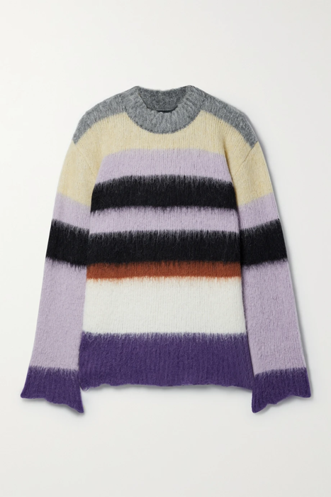 유럽직배송 마크제이콥스 스웨터 THE MARC JACOBS Striped brushed knitted sweater 24772899113160977