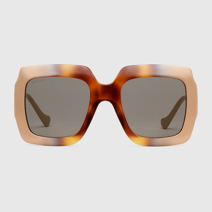 유럽직배송 구찌 GUCCI Gucci Rectangular sunglasses with chain 680883J16922923