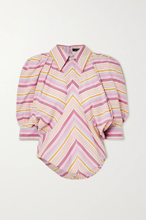 유럽직배송 이자벨마랑 블라우스 ISABEL MARANT Eori striped cotton-poplin blouse 25185454455630561