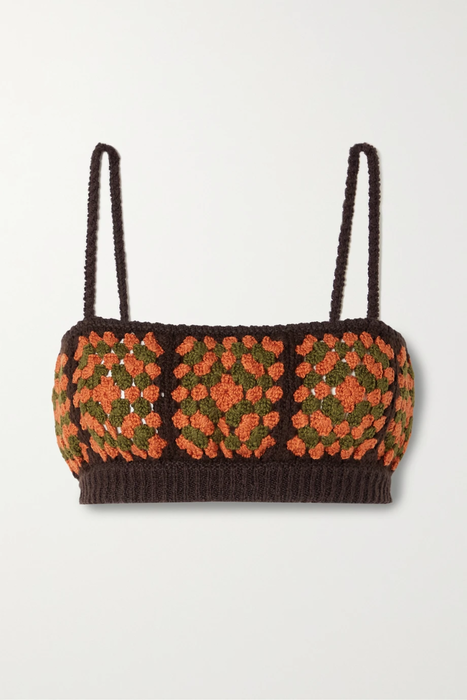 유럽직배송 알라누이 ALANUI Postive Vibes crochet-knit cotton bralette 25185454455940661