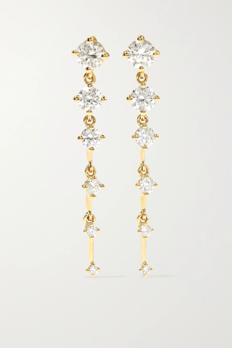 유럽직배송 페르난도조지 귀걸이 FERNANDO JORGE Sequence 18-karat gold diamond earrings 20346390236319867