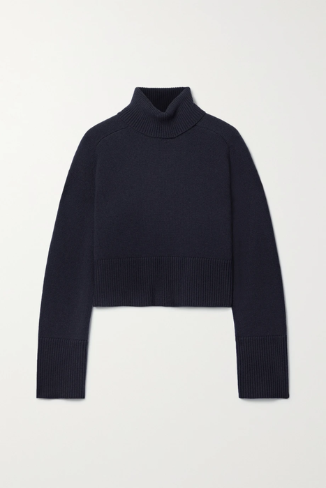 유럽직배송 마이클코어스콜렉션 스웨터 MICHAEL KORS COLLECTION Cropped cashmere turtleneck sweater 29419655932420060