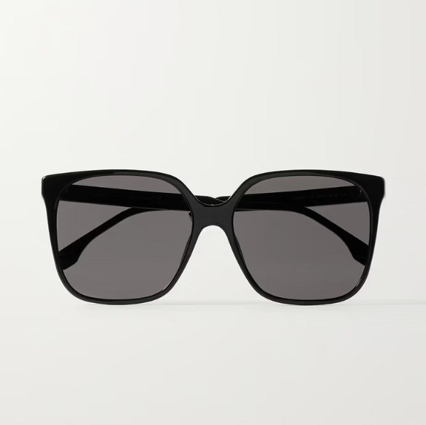펜디 선글라스 FENDI Oversized square-frame acetate sunglasses 38063312420815880