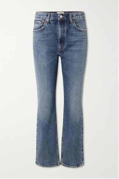 유럽직배송 에이골디 청바지 AGOLDE + NET SUSTAIN Rowen mid-rise straight-leg organic jeans 33258524072661660