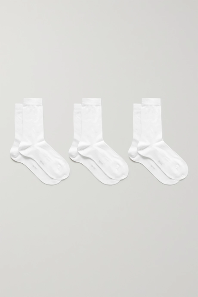유럽직배송 팔케 양말 FALKE Family set of three stretch cotton-blend socks 33258524072214878