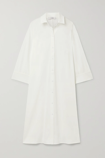 유럽직배송 막스마라 셔츠원피스 MAX MARA Leisure Aurelia cotton-blend midi shirt dress 29419655932412090