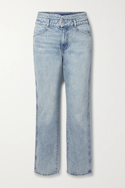 유럽직배송 베로니카비어드 청바지 VERONICA BEARD Blake cropped high-rise straight-leg jeans 32027475399706988
