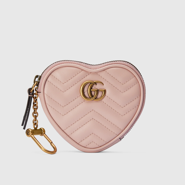 유럽직배송 구찌 마몬트 동전지갑 GUCCI GG Marmont heart-shaped coin purse 699517DTDHT5909