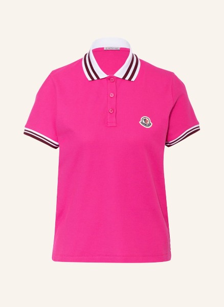 유럽 및 독일 직배송 몽클레어 피케 폴로 티셔츠 MONCLER Piqué polo shirt PINK 1284028