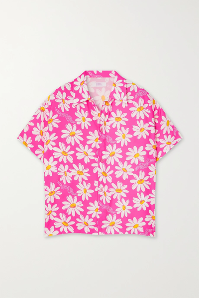유럽직배송 이알엘 셔츠 ERL Floral-print crepe shirt 38063312418688292
